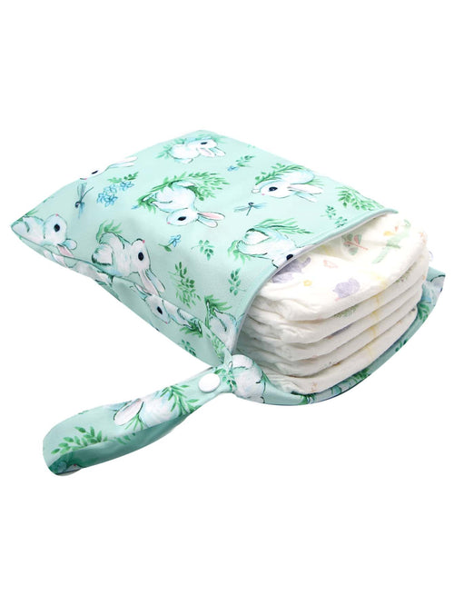 Bad Bunny Print Diaper Bag